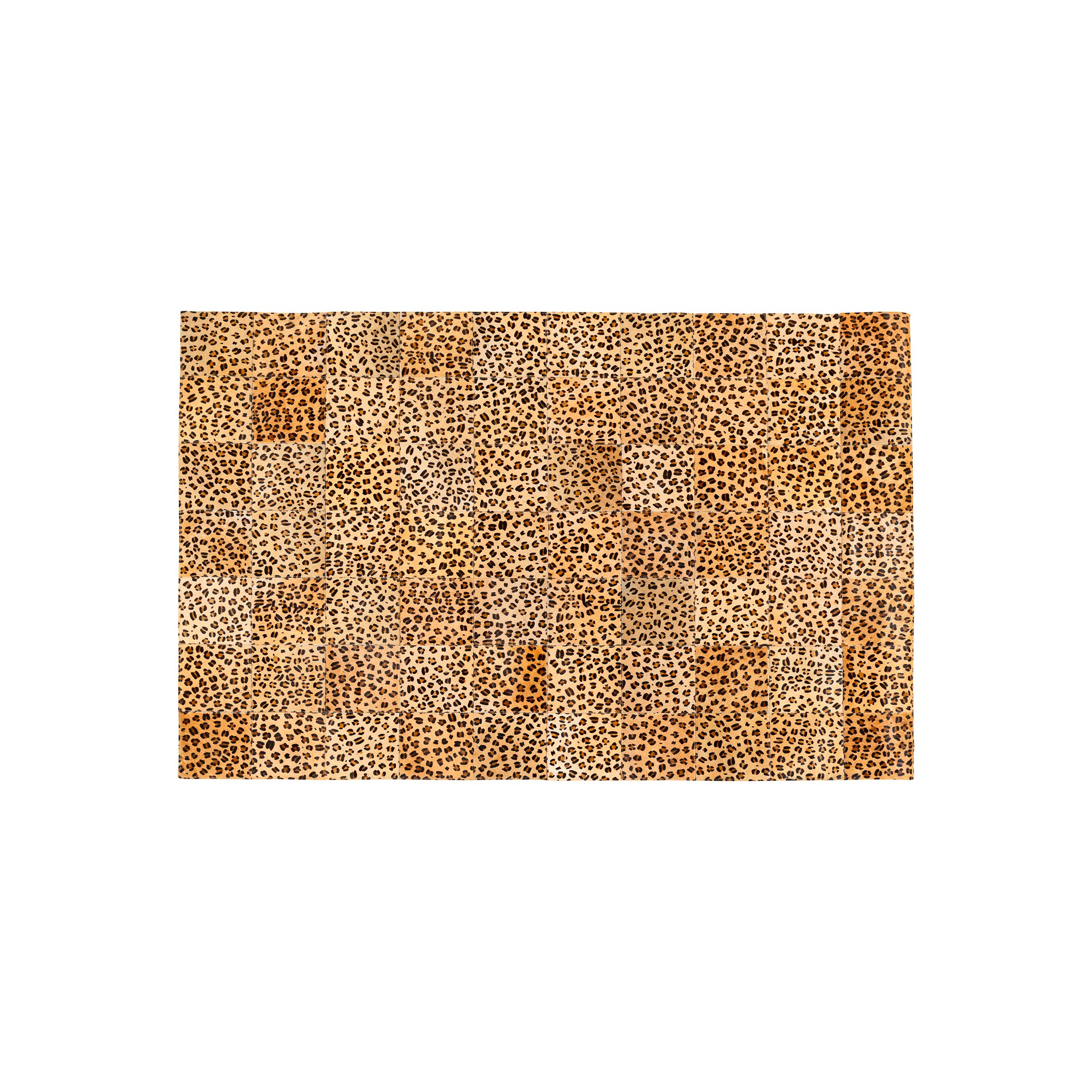 Tapis carrés léopard Kare Design