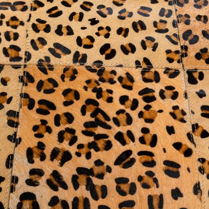 Tapis carrés léopard Kare Design