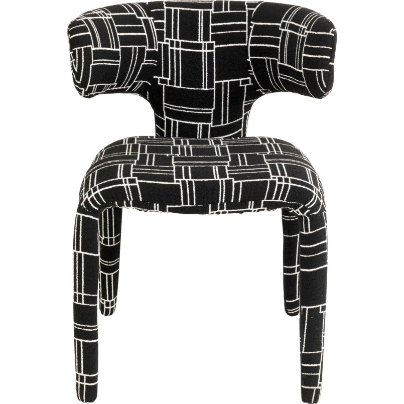 Chaise Tobi Trio noir
