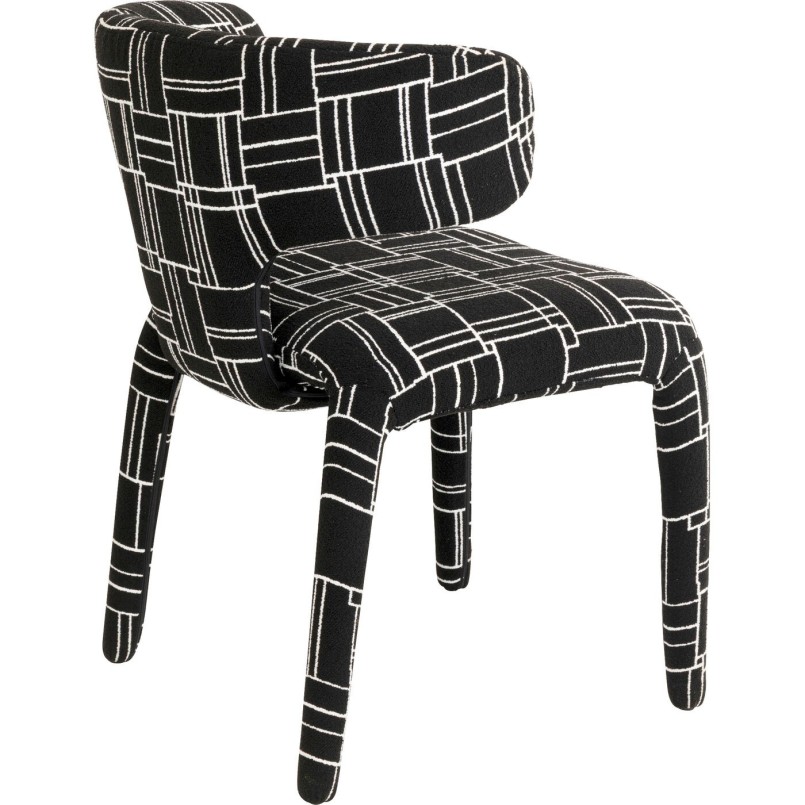 Chaise Tobi Trio noir