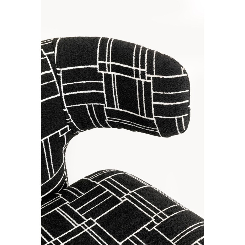 Chaise Tobi Trio noir
