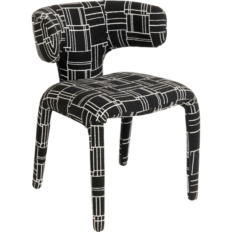 Chaise Tobi Trio noir