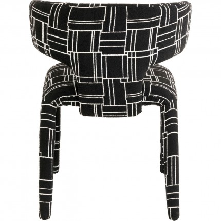 Chair Tobi Trio black Kare Design