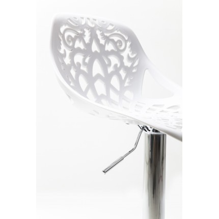 Tabouret de bar Ornament blanc Kare Design