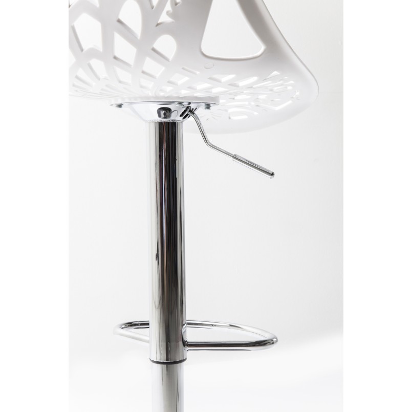 Tabouret de Bar Ornament blanc Kare Design 