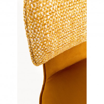 Tabouret de bar Helli ocre Kare Design