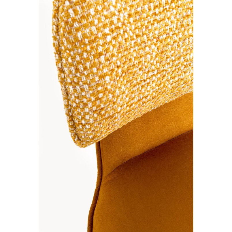 Chaise de bar Helli jaune