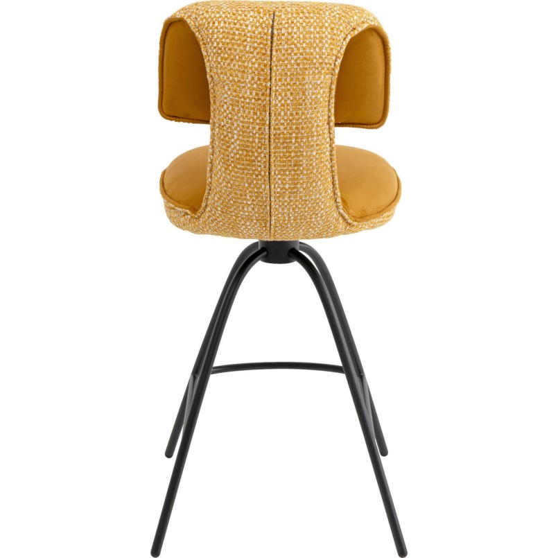 Chaise de bar Helli jaune