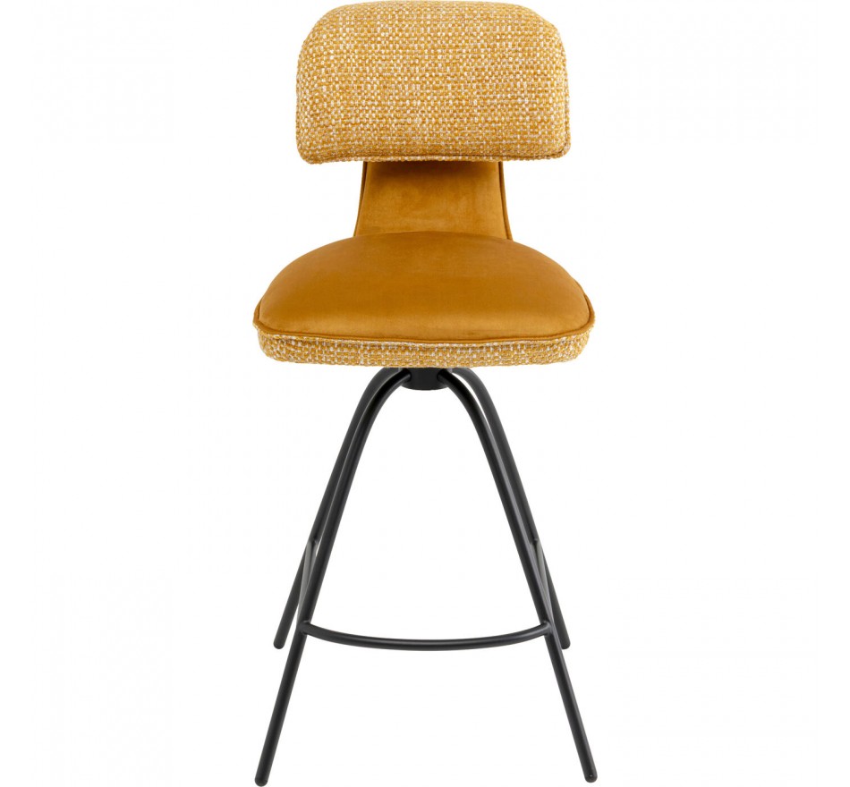 Tabouret de bar Helli ocre Kare Design