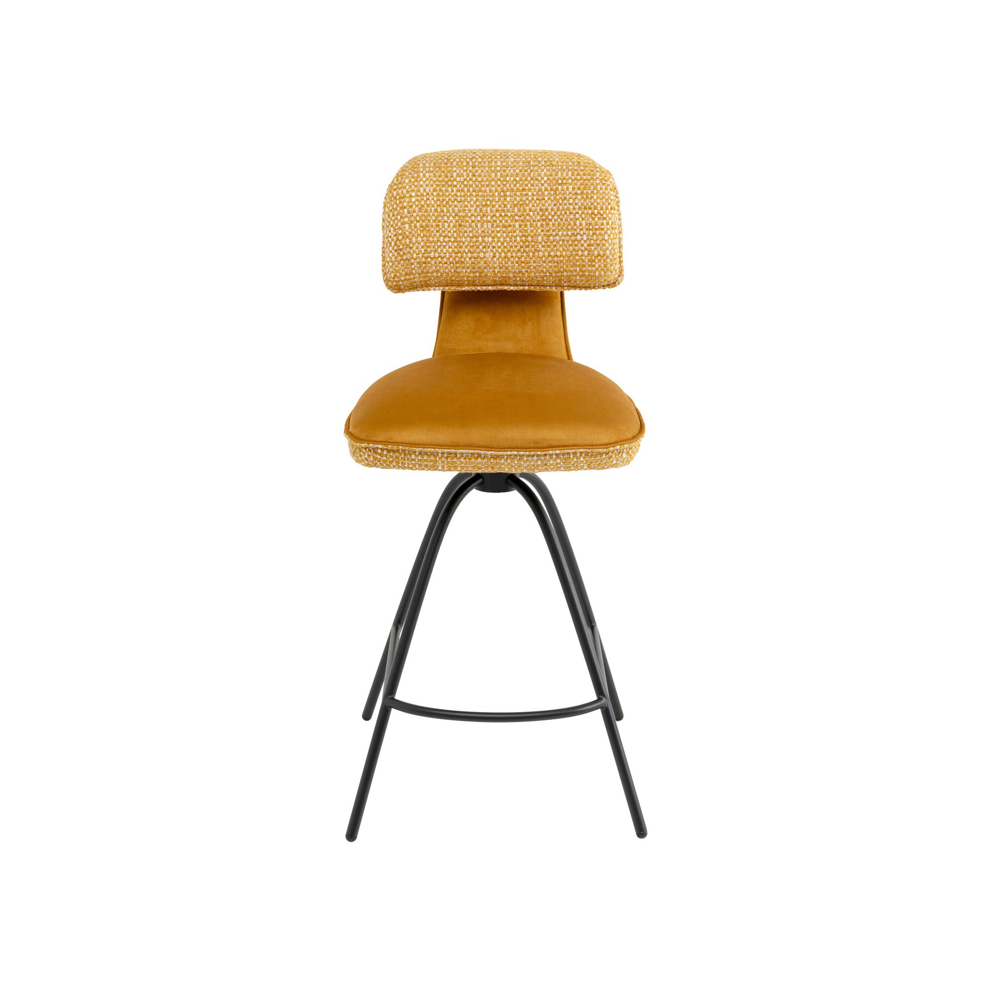 Chaise de bar Helli jaune
