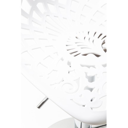 Tabouret de Bar Ornament blanc Kare Design 