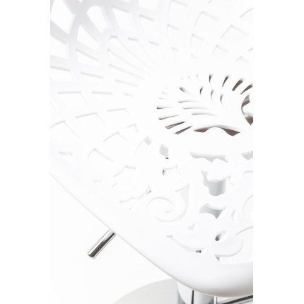 Tabouret de bar Ornament blanc Kare Design