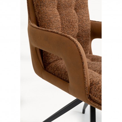 Swivel Chair with armrests Sandro Kare Design