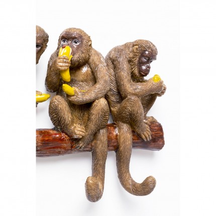 Wall Wardrobe monkeys bananas 57cm Kare Design