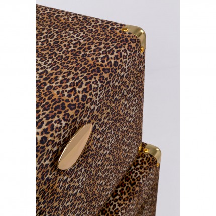 Coffres Wild Animal léopard set de 3 Kare Design