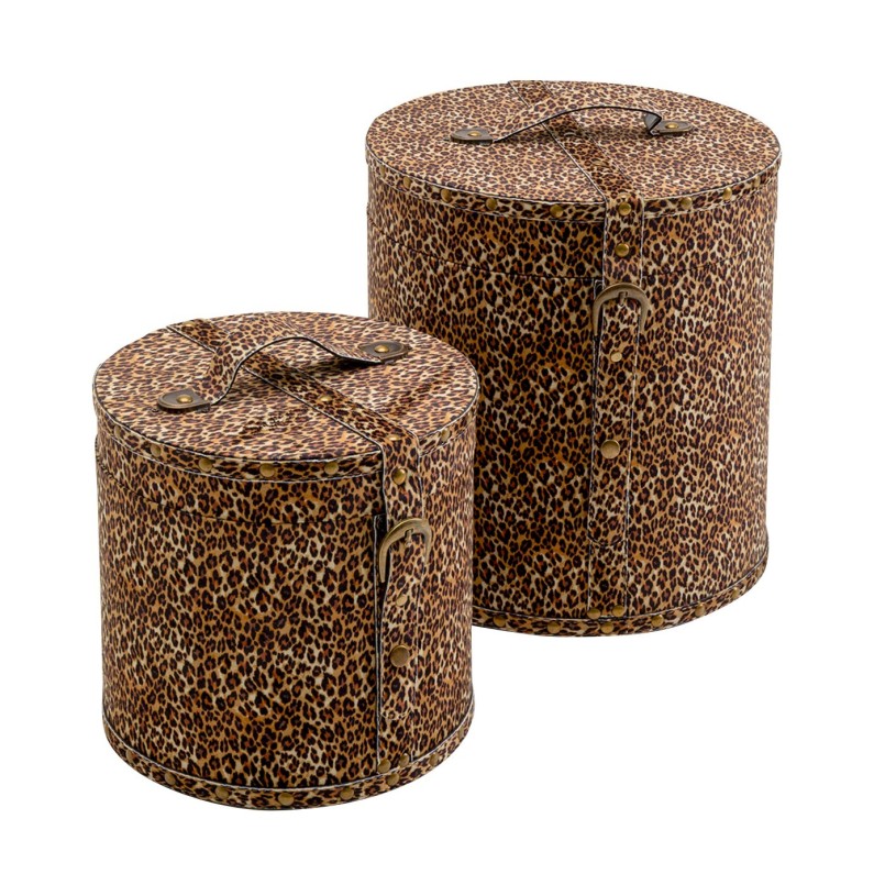 Box Wild Animal leopard (2/Set) Kare Design
