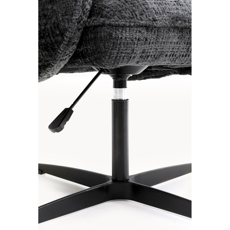 Chaise pivotante Tabea gris
