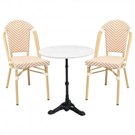 Outdoor set Bistrot Montmartre beige Kare Design
