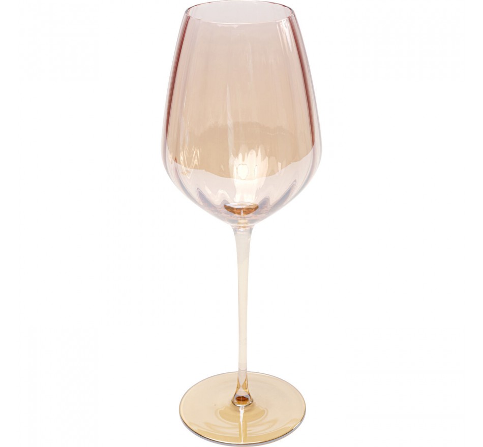 Verres à vin blanc Bina Mocca set de 6 Kare Design