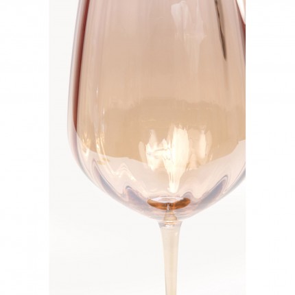White Wine Glass Bina Mocca (6/set) Kare Design