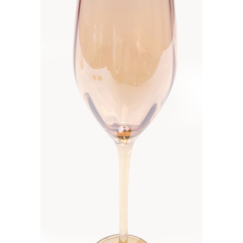 Verre à champagne Bina mocca