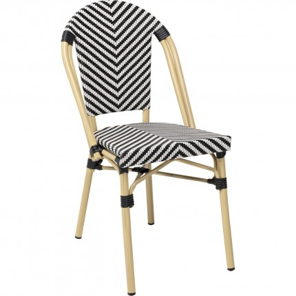 Outdoor set Bistrot Montmartre black Kare Design