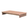 Table basse de jardin en teck - Djerba - Gescova