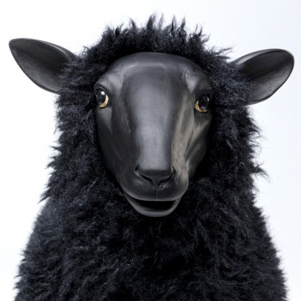 Déco mouton 48cm noir Kare Design