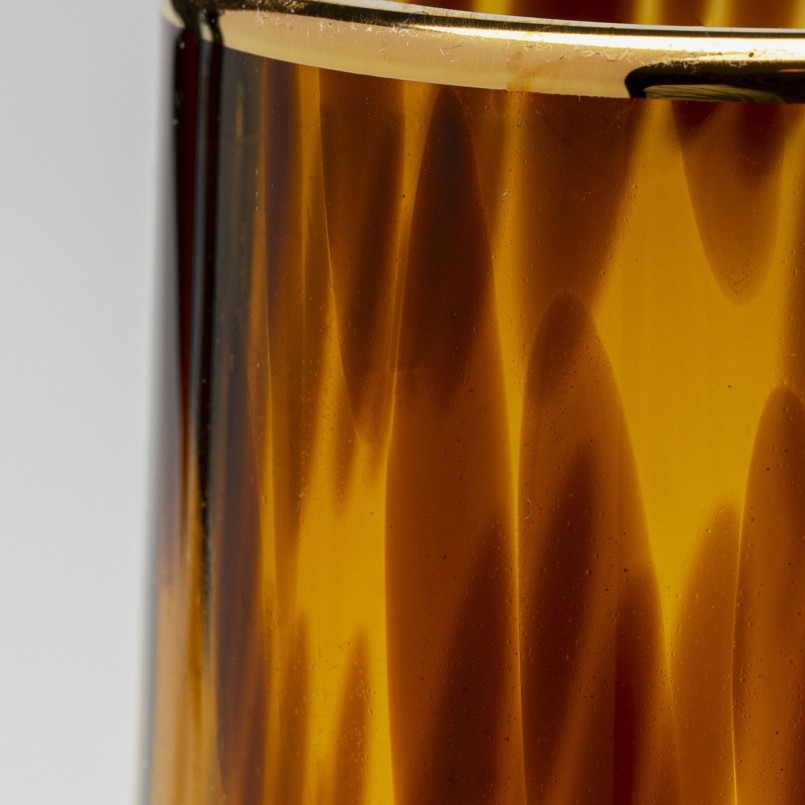 Flûtes à champagne en verre marron - Caramel - Kare Design
