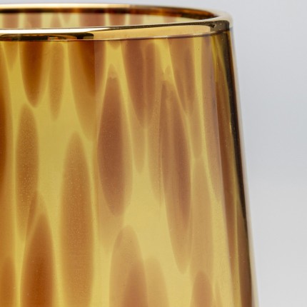 Wine Glass Caramel (4/set) Kare Design