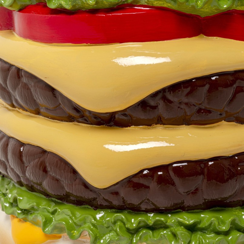 Tabouret en forme d'hamburger - Kare Design