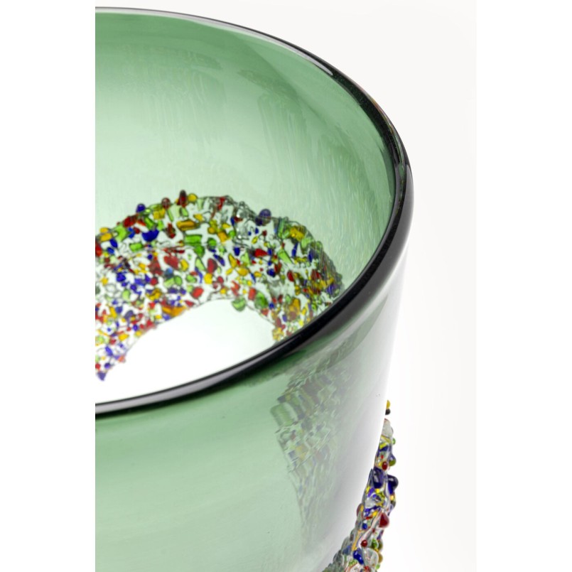Vase Glitter Circle 36cm