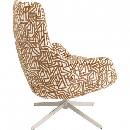 Fauteuil pivotant Mimi Maze Kare Design