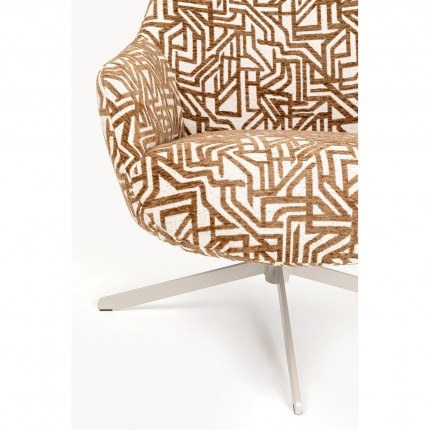 Fauteuil pivotant Mimi Maze Kare Design