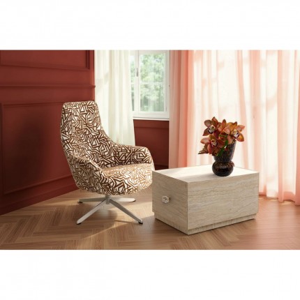 Swivel Armchair Mimi Maze Kare Design