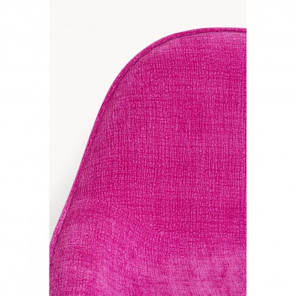 Swivel Armchair Ovo fuchsia Kare Design