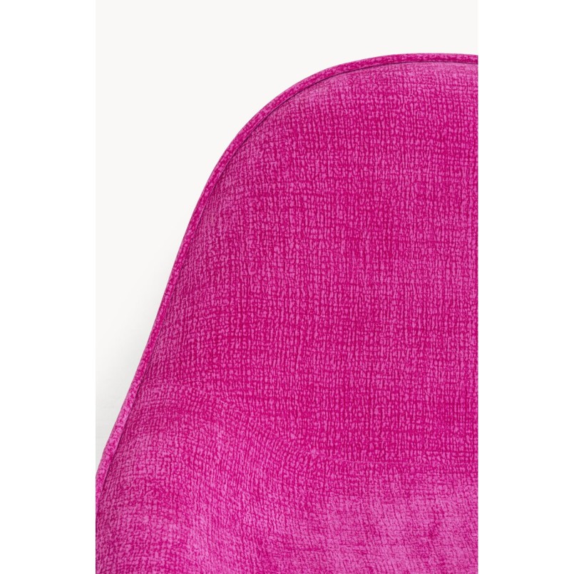 Fauteuil pivotant Ovo fuchsia 99cm