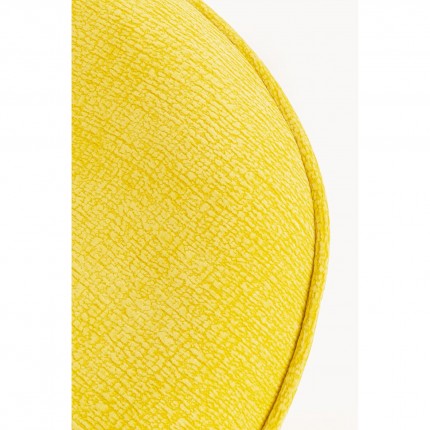 Swivel Armchair Ovo yellow Kare Design