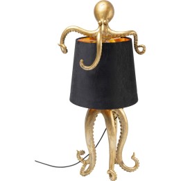 Lampe à poser Octopus doré/noir 60cm