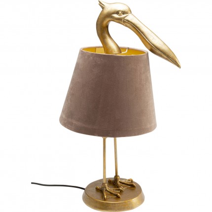 Lampe pélican doré Kare Design