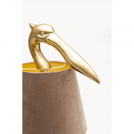 Lampe pélican doré Kare Design