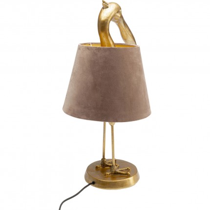 Lampe pélican doré Kare Design