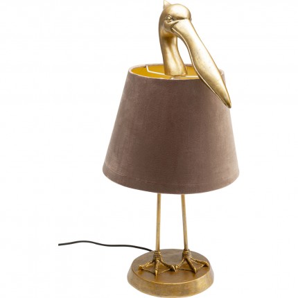 Lampe pélican doré Kare Design