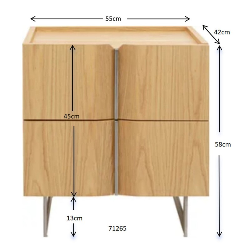 Nightstand Giulio Kare Design