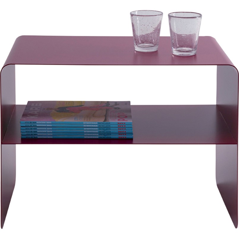 Coffee Table Lounge 58x37cm purple Kare Design