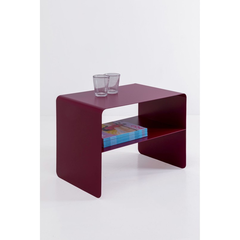 Coffee Table Lounge 58x37cm purple Kare Design