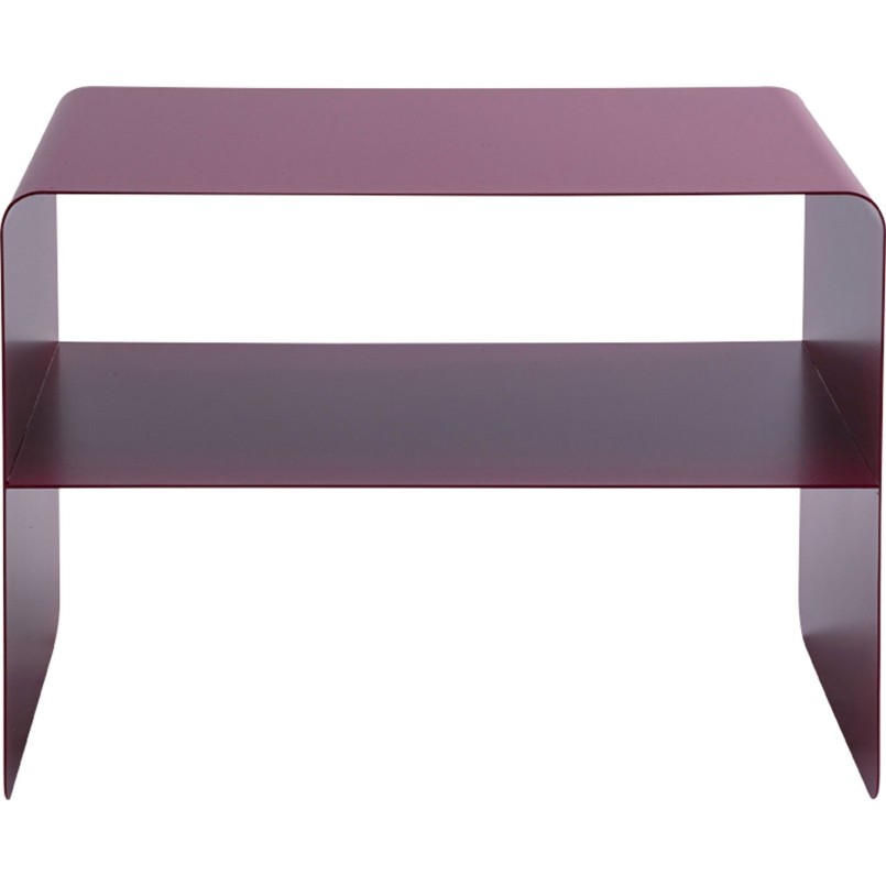 Table basse violette en acier - Lounge - Kare Design