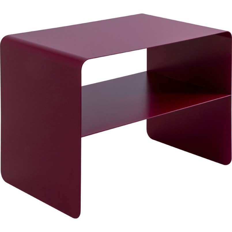 Table basse violette en acier - Lounge - Kare Design