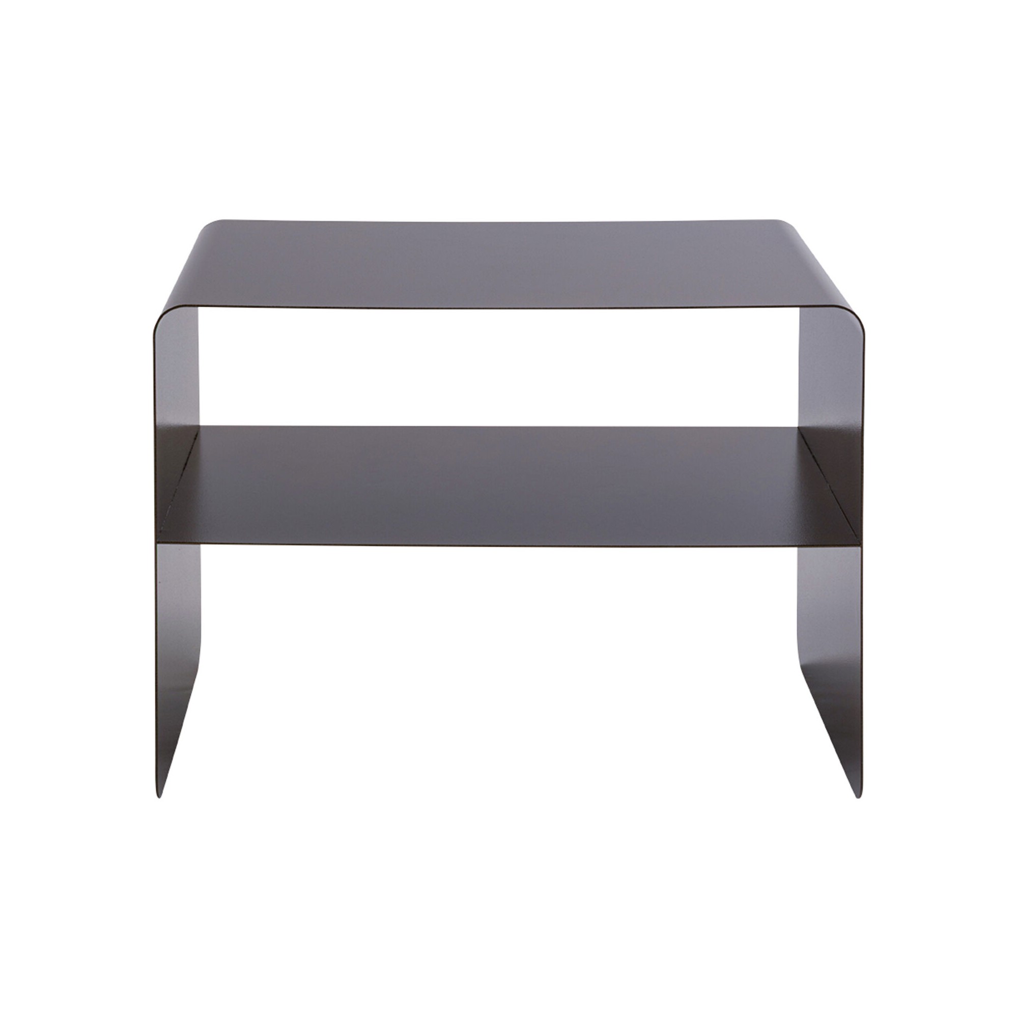 Table basse Lounge 58x37cm bronze Kare Design