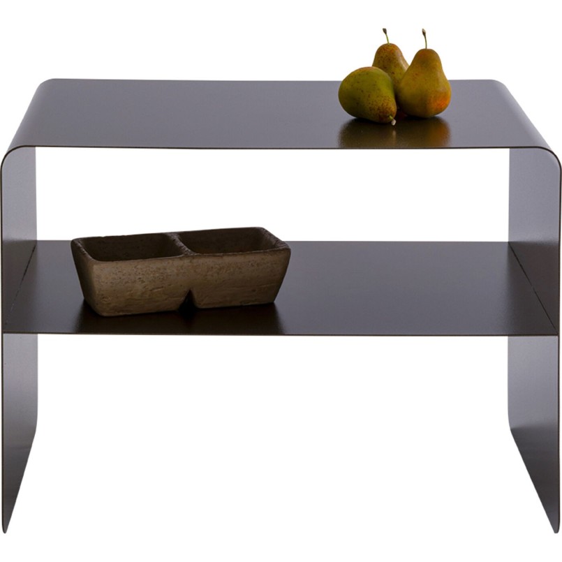 Table basse bronze en acier - Lounge - Kare Design